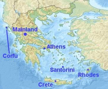 Babysitters-in-Greece-Map